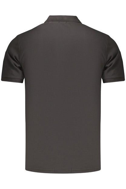 RIFLE POLO SHORT SLEEVE MEN'S BLACK