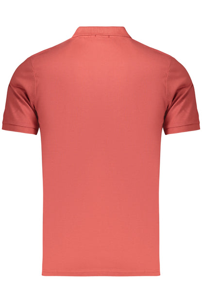 MEN'S RED SHORT-SLEEVE RIFLE POLO