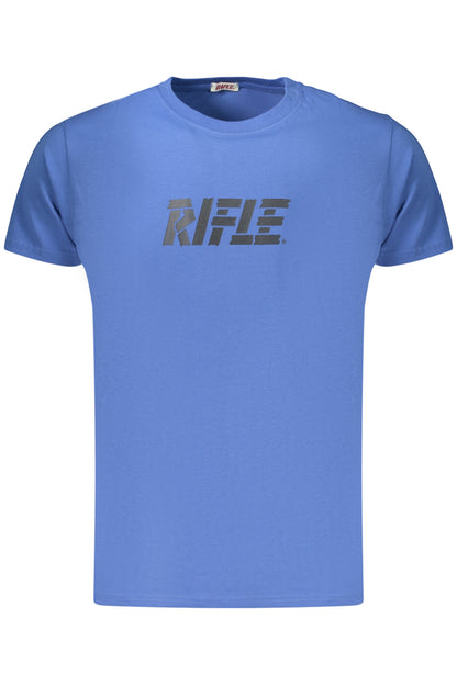 RIFLE SHORT-SLEEVED T-SHIRT MEN'S BLUE