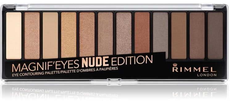 Rimmel Magnif Eyes eyeshadow palette 14,6 g 001 Nude Edition