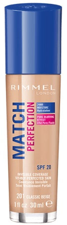 Rimmel Match Perfection makeup 30 ml 201 Classic Beige