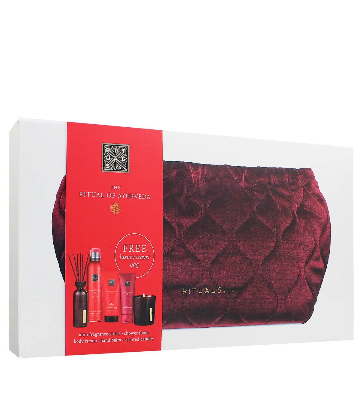 Rituals The Ritual of Ayurveda (SG 200ml + BC 150ml + Balm 70ml + FS 70ml + Candle 140g)