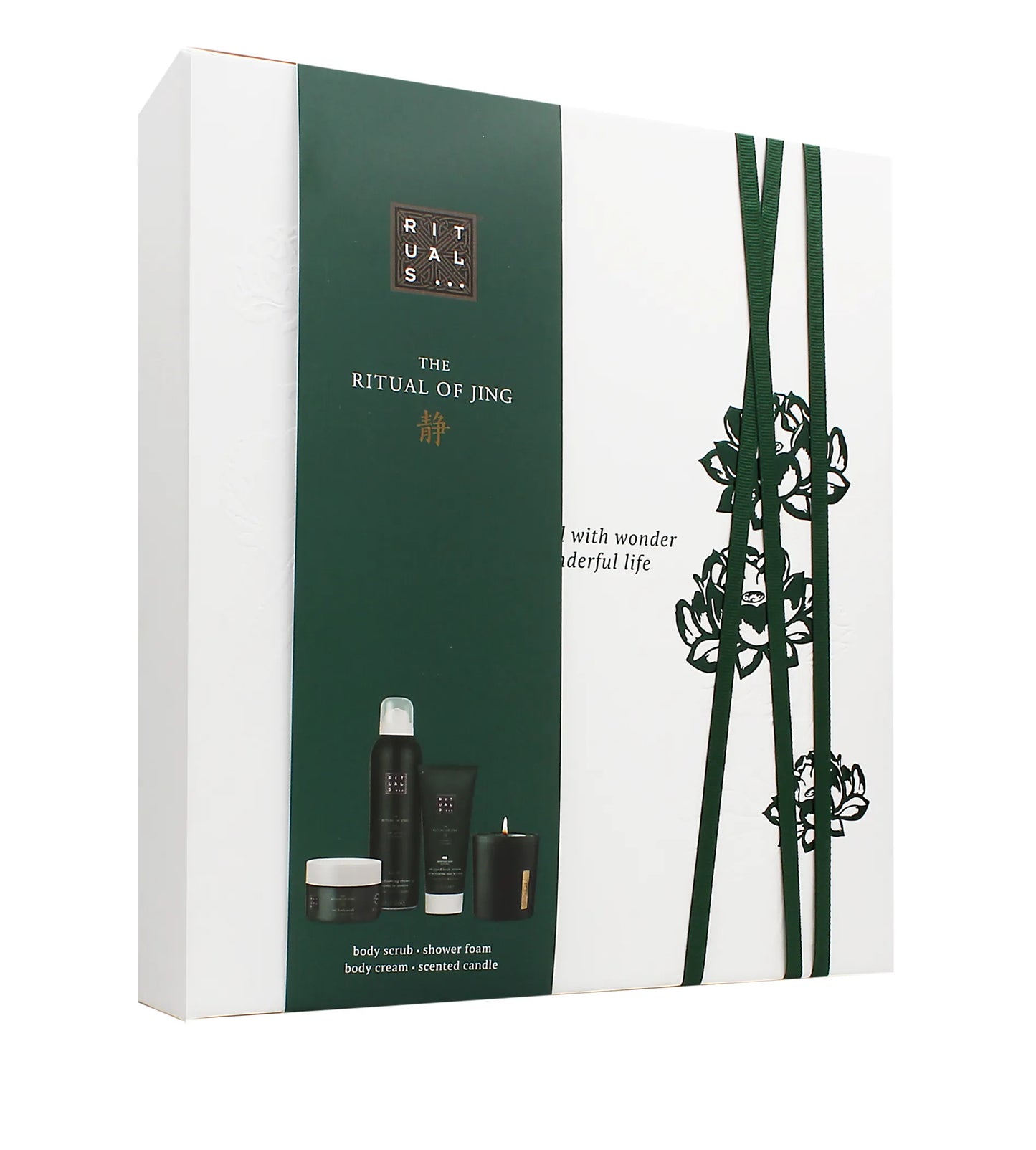 Rituals The Ritual of Jing SET (SG 200ml + Candle 140g + Scrub 125g + BC 100ml)