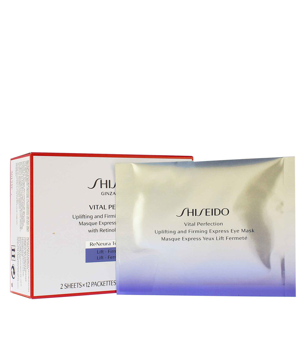 Shiseido Vital Perfection Uplifting & Firming Express Eye Mask 12pcs