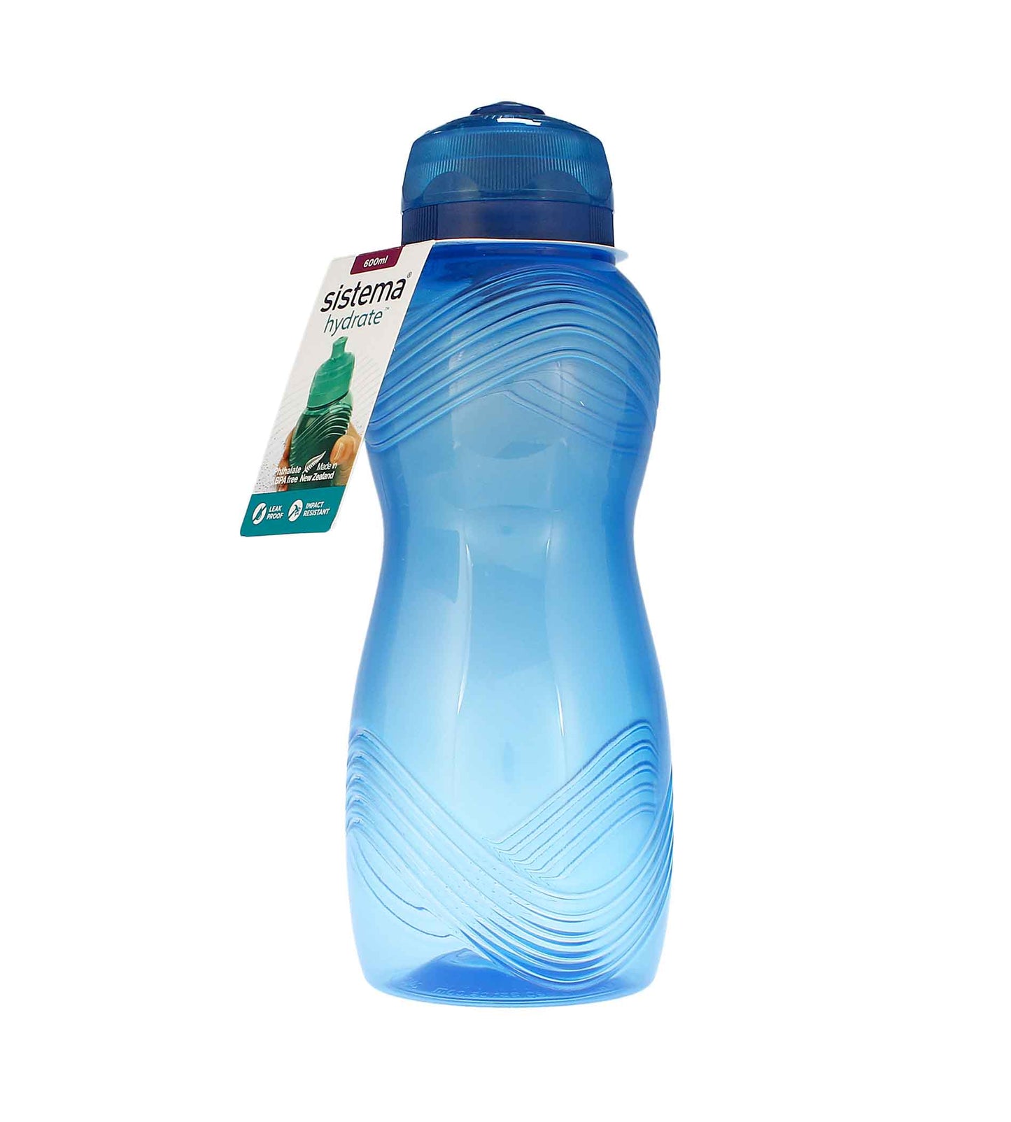 Botella de agua Sistema Wave Twist'n'Sip de 600 ml