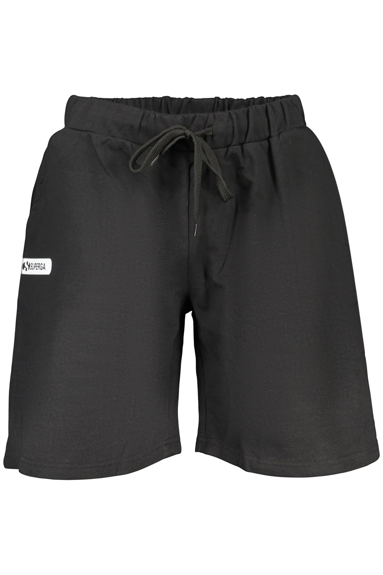 SUPERGA MEN'S BLACK SHORT TRACKSUIT PANTS