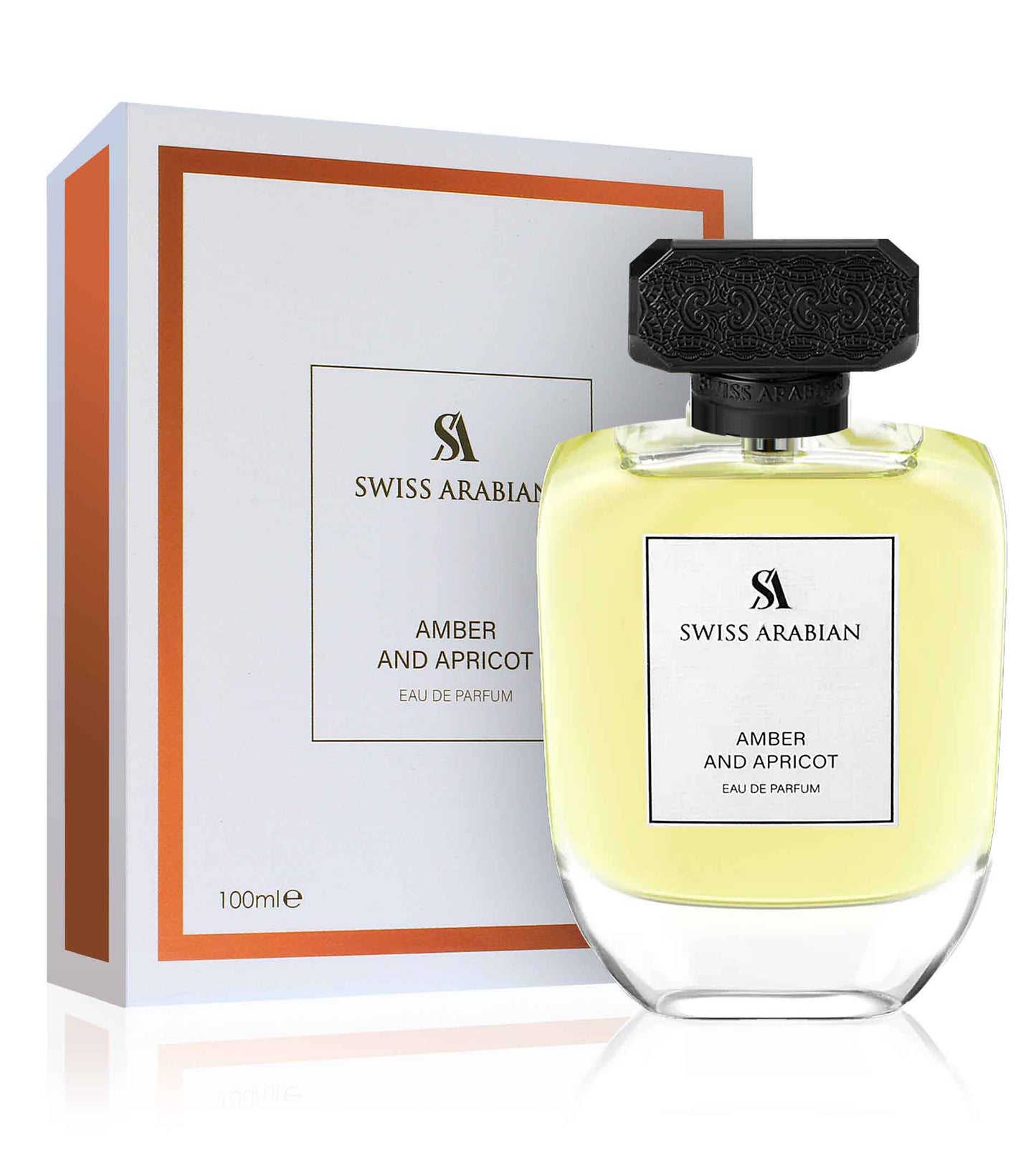 Swiss Arabian Amber and Apricot Eau De Parfum Femme 100ml
