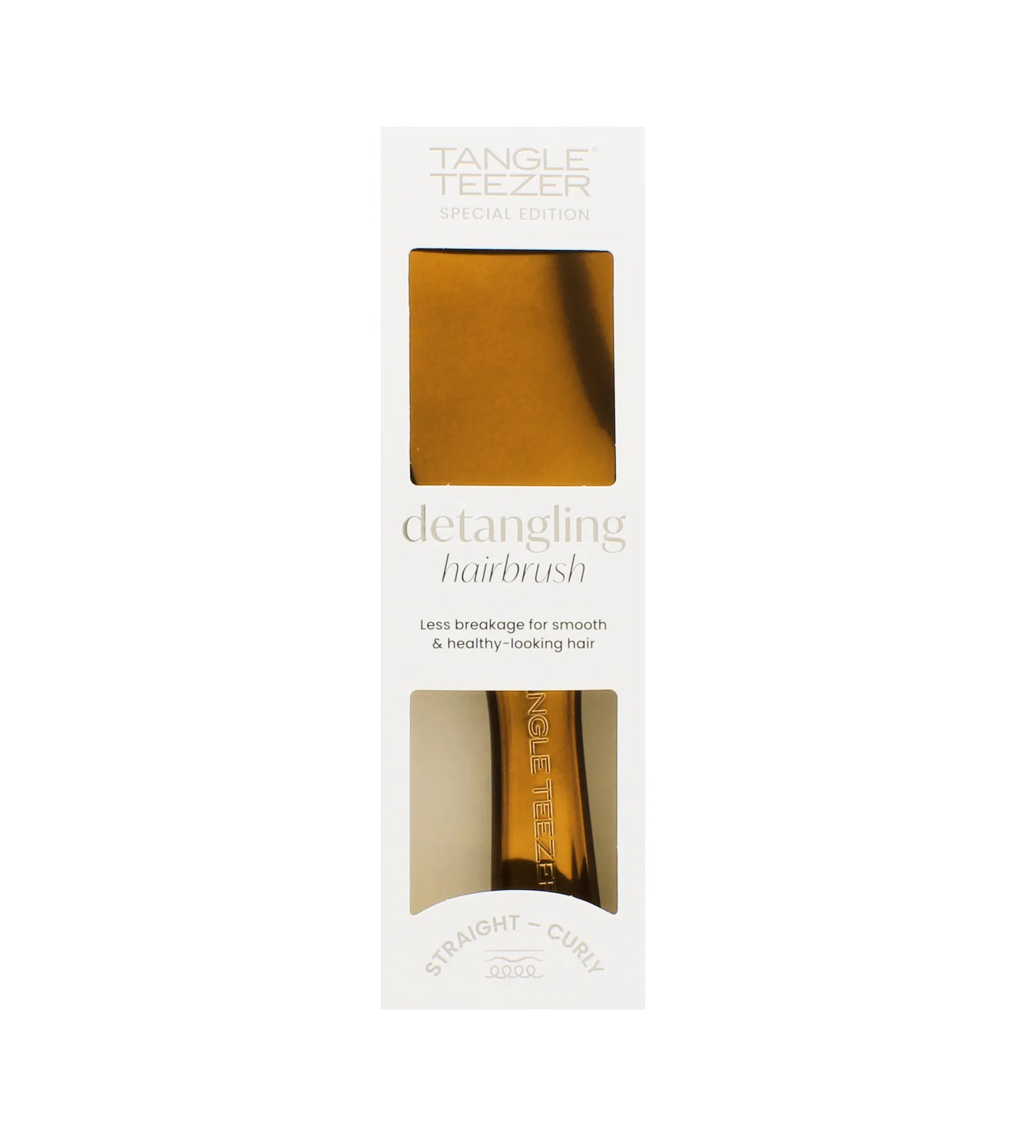 Tangle Teezer The Ultimate Detangler Detangling Hairbrush Chrome Chocolate Bronze