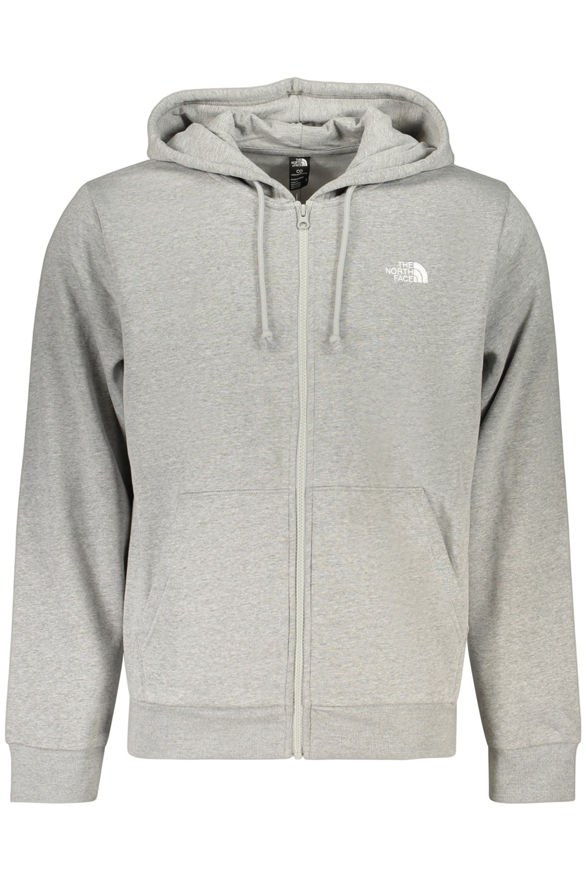 THE NORTH FACE MEN'S ZIPPED SWEATSHIRT GREY