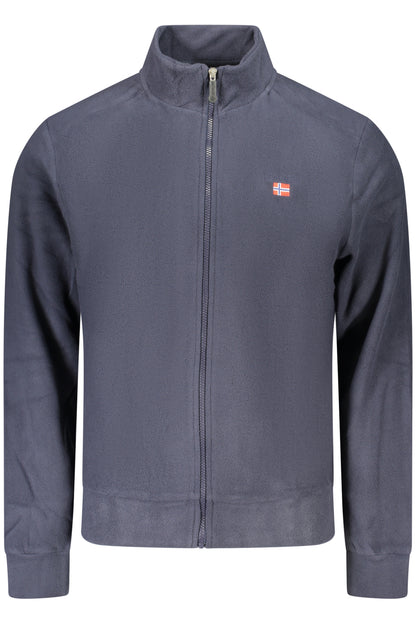 SWEAT-SHIRT BLEU À FERMETURE ÉCLAIR POUR HOMME THE NORTH STONE