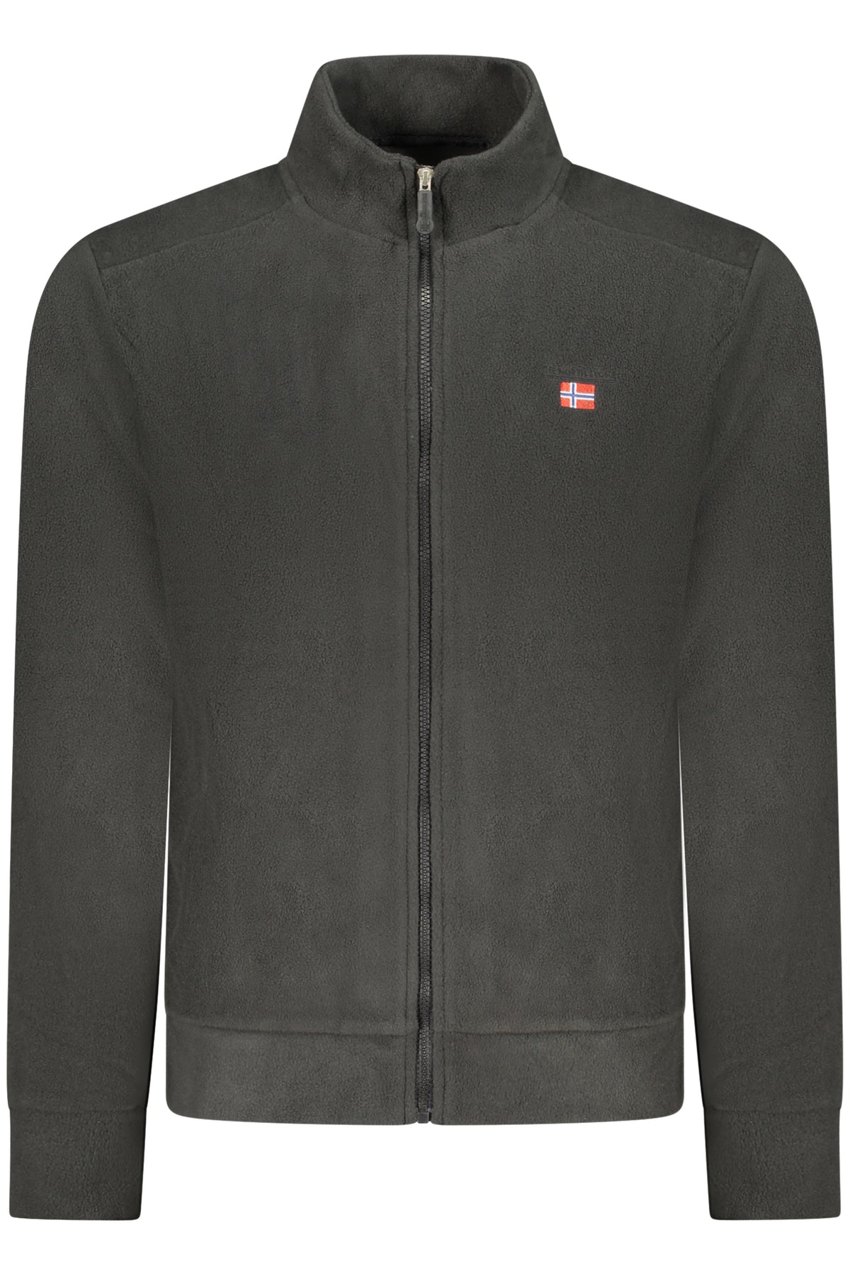 SWEAT-SHIRT NOIR À FERMETURE ÉCLAIR POUR HOMME THE NORTH STONE