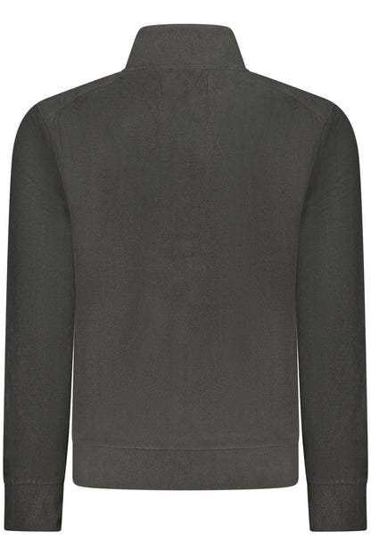 SWEAT-SHIRT NOIR À FERMETURE ÉCLAIR POUR HOMME THE NORTH STONE
