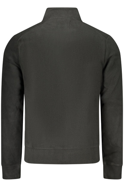 SWEAT-SHIRT NOIR À FERMETURE ÉCLAIR POUR HOMME THE NORTH STONE