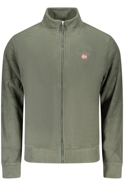 SWEAT-SHIRT VERT À FERMETURE ÉCLAIR POUR HOMME THE NORTH STONE