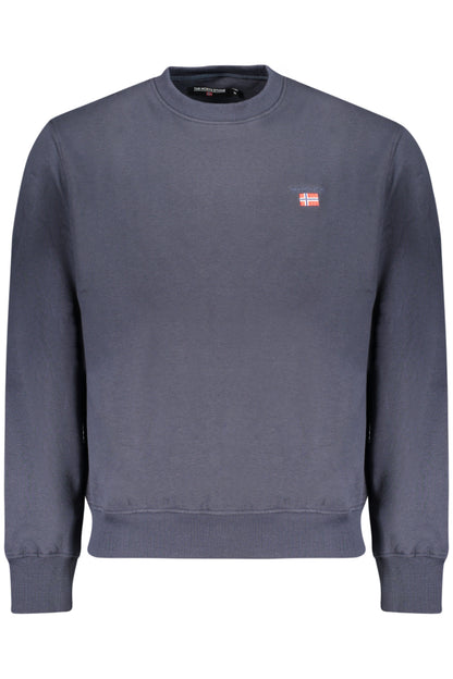 SWEAT-SHIRT BLEU À FERMETURE ÉCLAIR POUR HOMME THE NORTH STONE