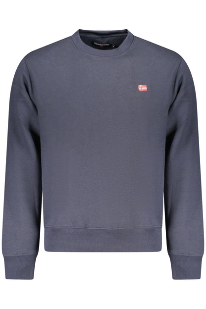 SWEAT-SHIRT BLEU À FERMETURE ÉCLAIR POUR HOMME THE NORTH STONE