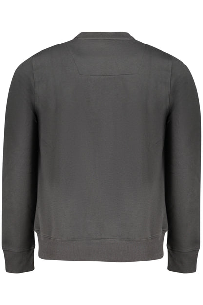 SWEAT-SHIRT NOIR À FERMETURE ÉCLAIR POUR HOMME THE NORTH STONE