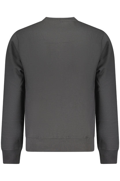 SWEAT-SHIRT NOIR À FERMETURE ÉCLAIR POUR HOMME THE NORTH STONE