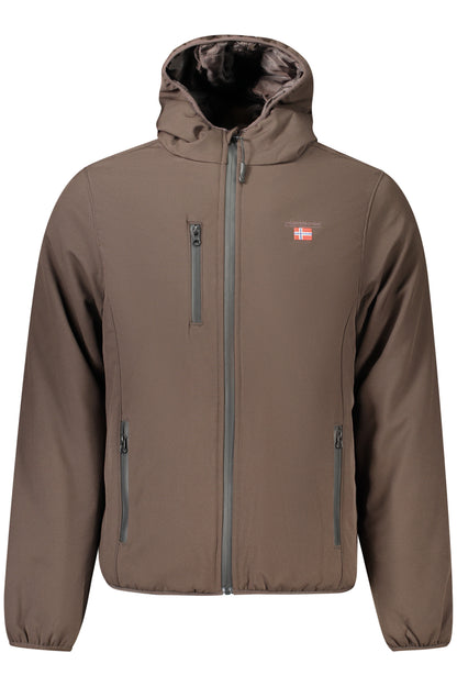 VESTE MARRON POUR HOMME THE NORTH STONE