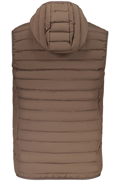 VESTE SANS MANCHES MARRON POUR HOMME THE NORTH STONE