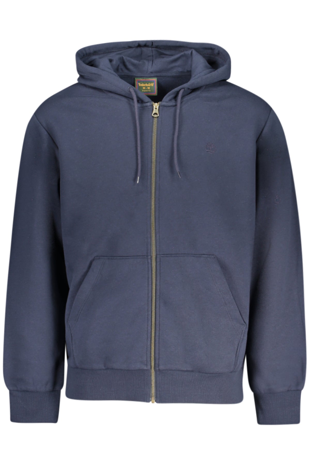 TIMBERLAND MEN'S BLUE ZIP-UP SWEATSHIRT