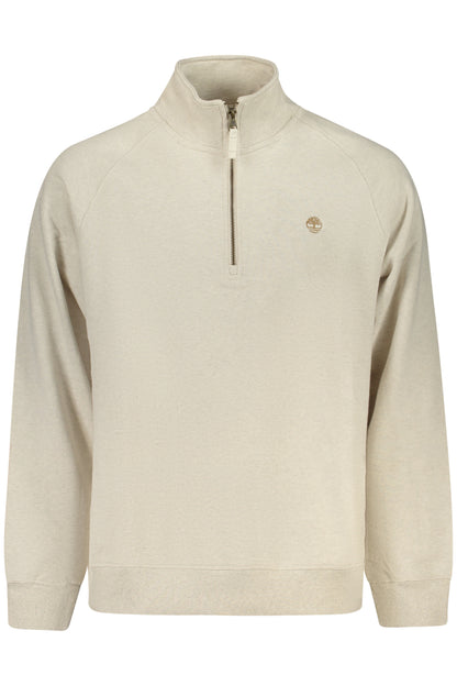 TIMBERLAND MEN'S ZIP-UP SWEATSHIRT, BEIGE