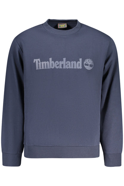 TIMBERLAND MEN'S BLUE ZIP-UP SWEATSHIRT