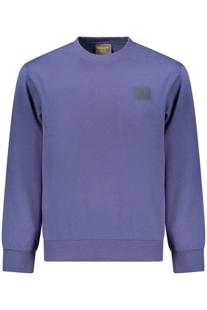 TIMBERLAND MEN'S BLUE ZIP-UP SWEATSHIRT