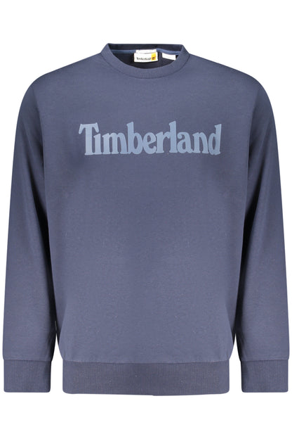 TIMBERLAND MEN'S BLUE ZIP-UP SWEATSHIRT