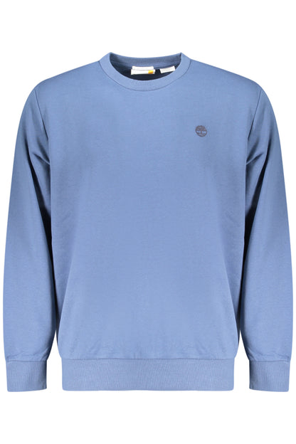 TIMBERLAND MEN'S BLUE ZIP-UP SWEATSHIRT