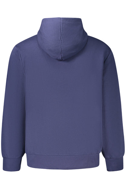 TIMBERLAND MEN'S BLUE ZIP-UP SWEATSHIRT