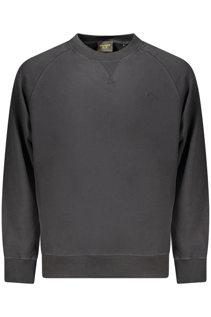 TIMBERLAND MEN'S BLACK ZIP-UP SWEATSHIRT