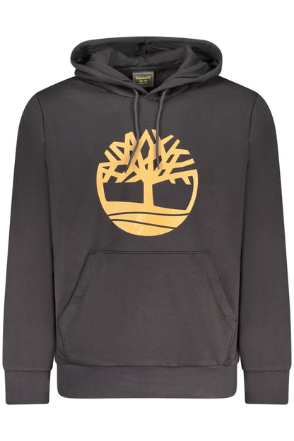 TIMBERLAND MEN'S BLACK ZIP-UP SWEATSHIRT