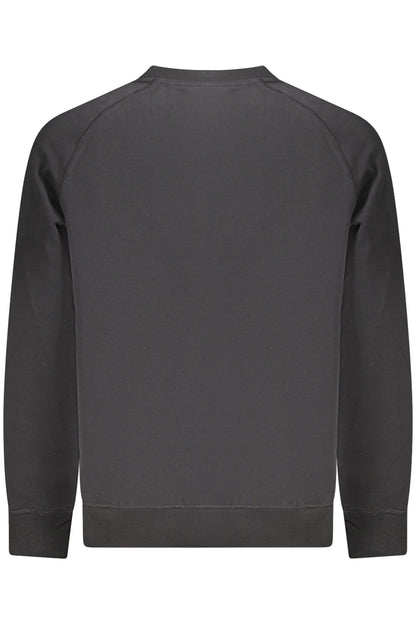 TIMBERLAND MEN'S BLACK ZIP-UP SWEATSHIRT