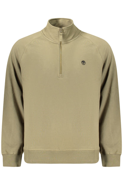 TIMBERLAND MEN'S ZIP-UP SWEATSHIRT GREEN