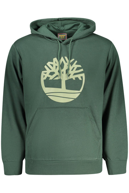 TIMBERLAND MEN'S ZIP-UP SWEATSHIRT GREEN