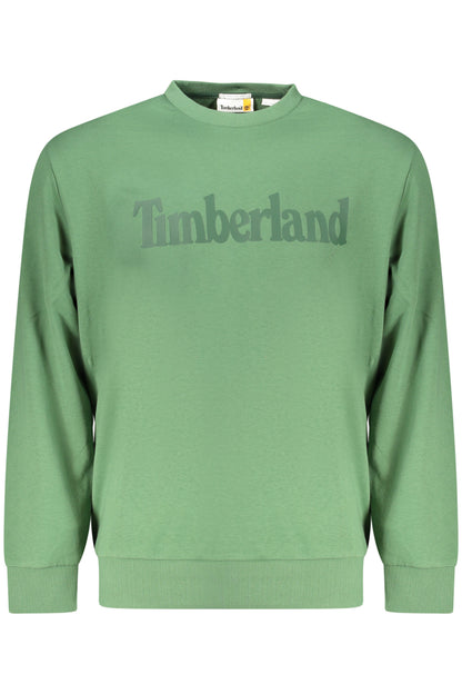 TIMBERLAND MEN'S ZIP-UP SWEATSHIRT GREEN