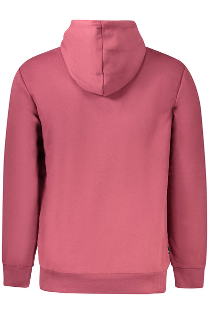 TIMBERLAND MEN'S PURPLE ZIP-UP SWEATSHIRT