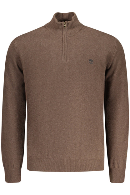TIMBERLAND MEN'S BROWN SWEATER