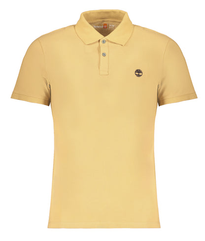 TIMBERLAND MEN'S SHORT SLEEVED POLO SHIRT BEIGE