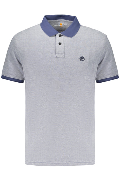 TIMBERLAND MEN'S SHORT-SLEEVE POLO SHIRT, BLUE
