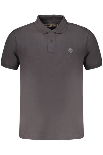 TIMBERLAND MEN'S SHORT-SLEEVE POLO SHIRT BLACK