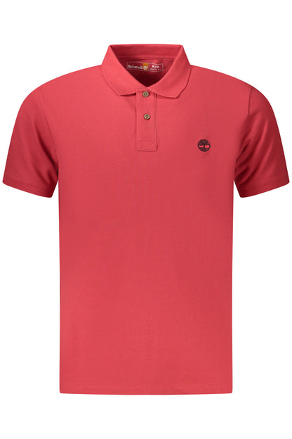 TIMBERLAND MEN'S SHORT-SLEEVE POLO SHIRT, RED