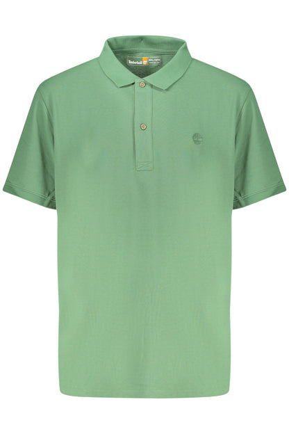 TIMBERLAND MEN'S SHORT-SLEEVE POLO SHIRT GREEN