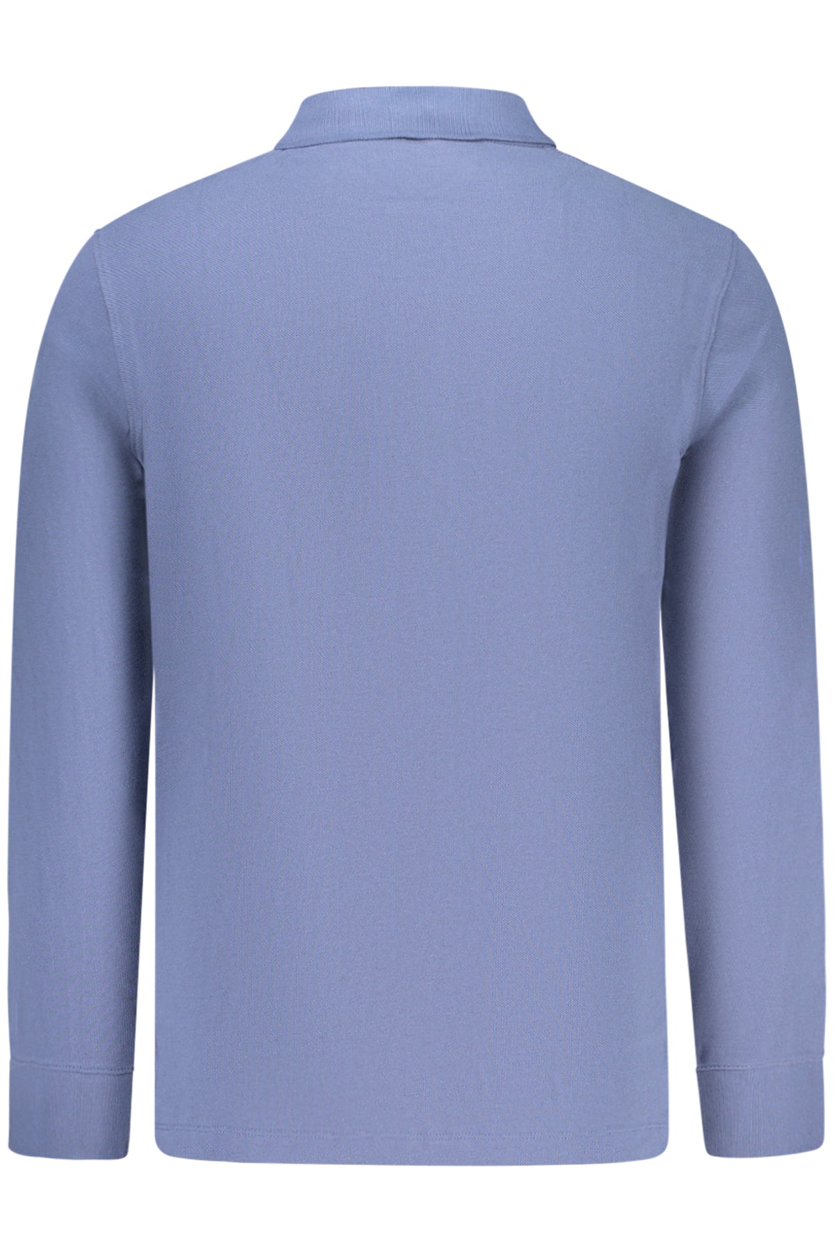 TIMBERLAND MEN'S LONG-SLEEVE POLO SHIRT, BLUE