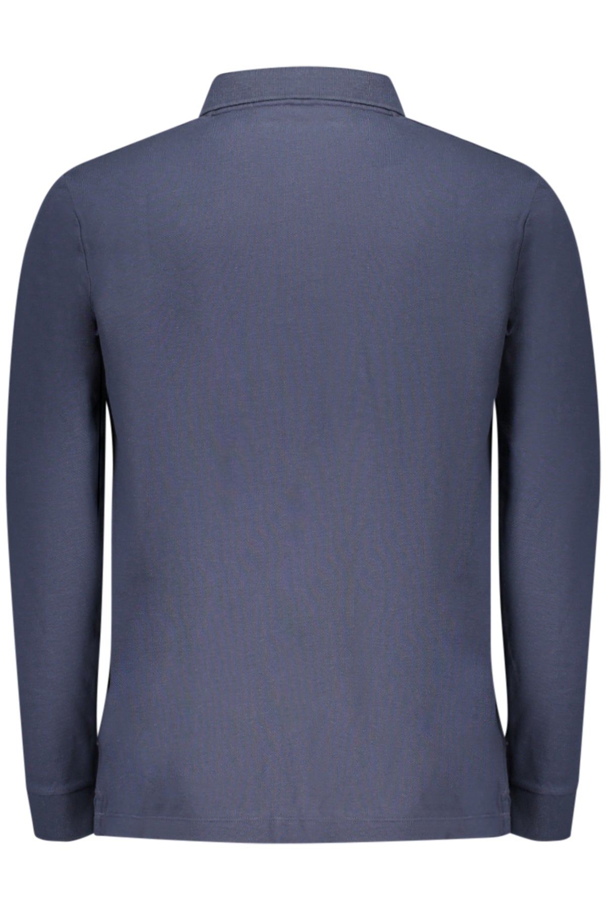 TIMBERLAND MEN'S LONG-SLEEVE POLO SHIRT, BLUE