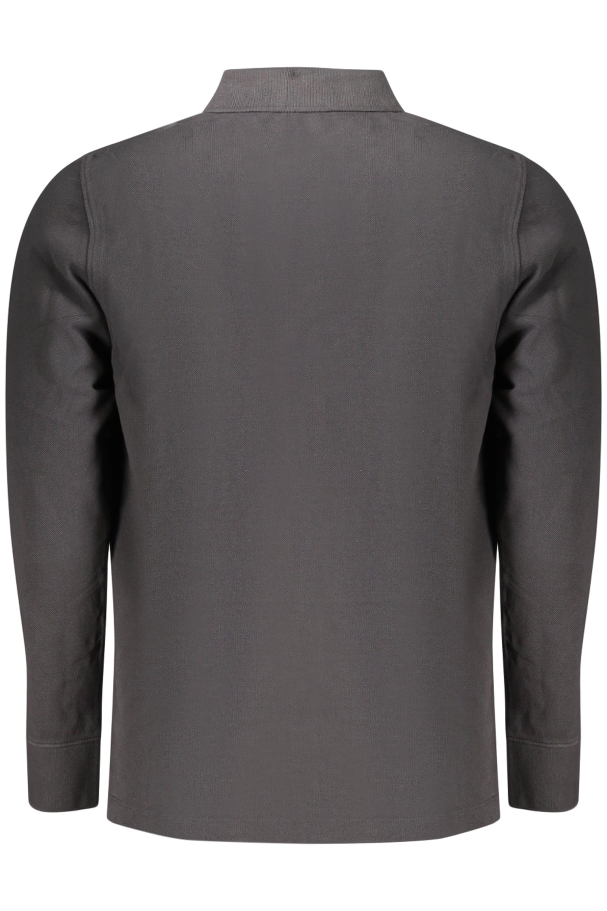 TIMBERLAND MEN'S LONG-SLEEVE POLO SHIRT BLACK