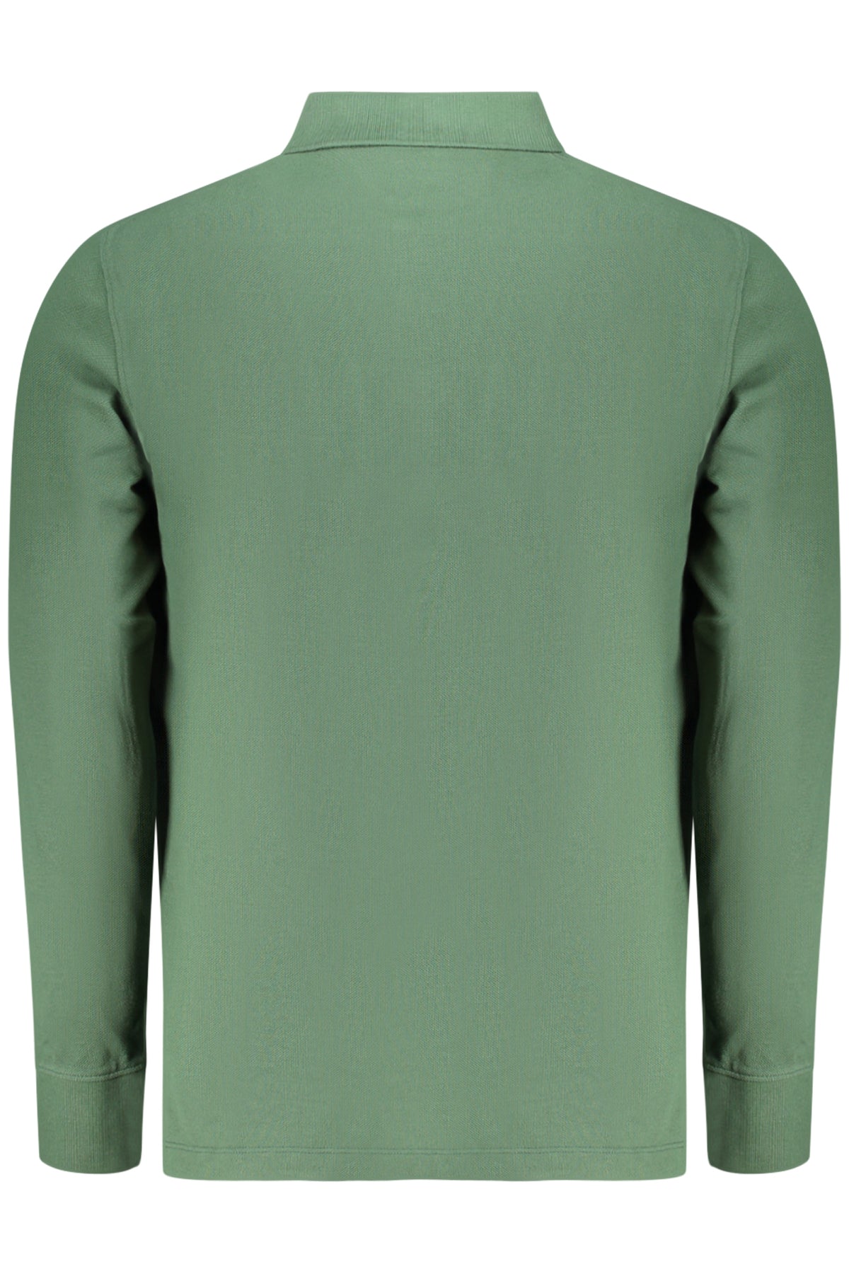 TIMBERLAND MEN'S LONG-SLEEVE POLO SHIRT, GREEN