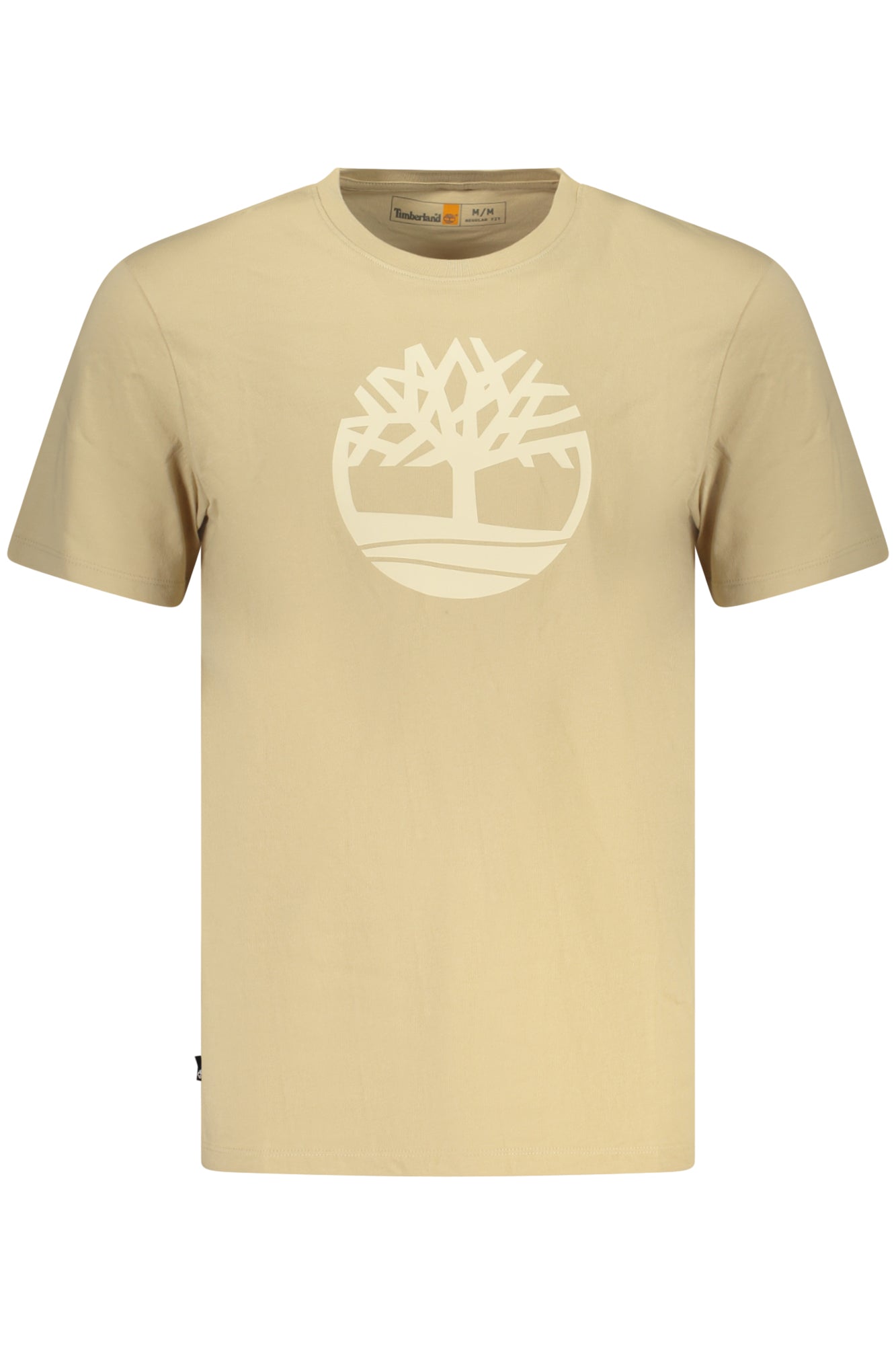 TIMBERLAND MEN'S SHORT-SLEEVE T-SHIRT BEIGE