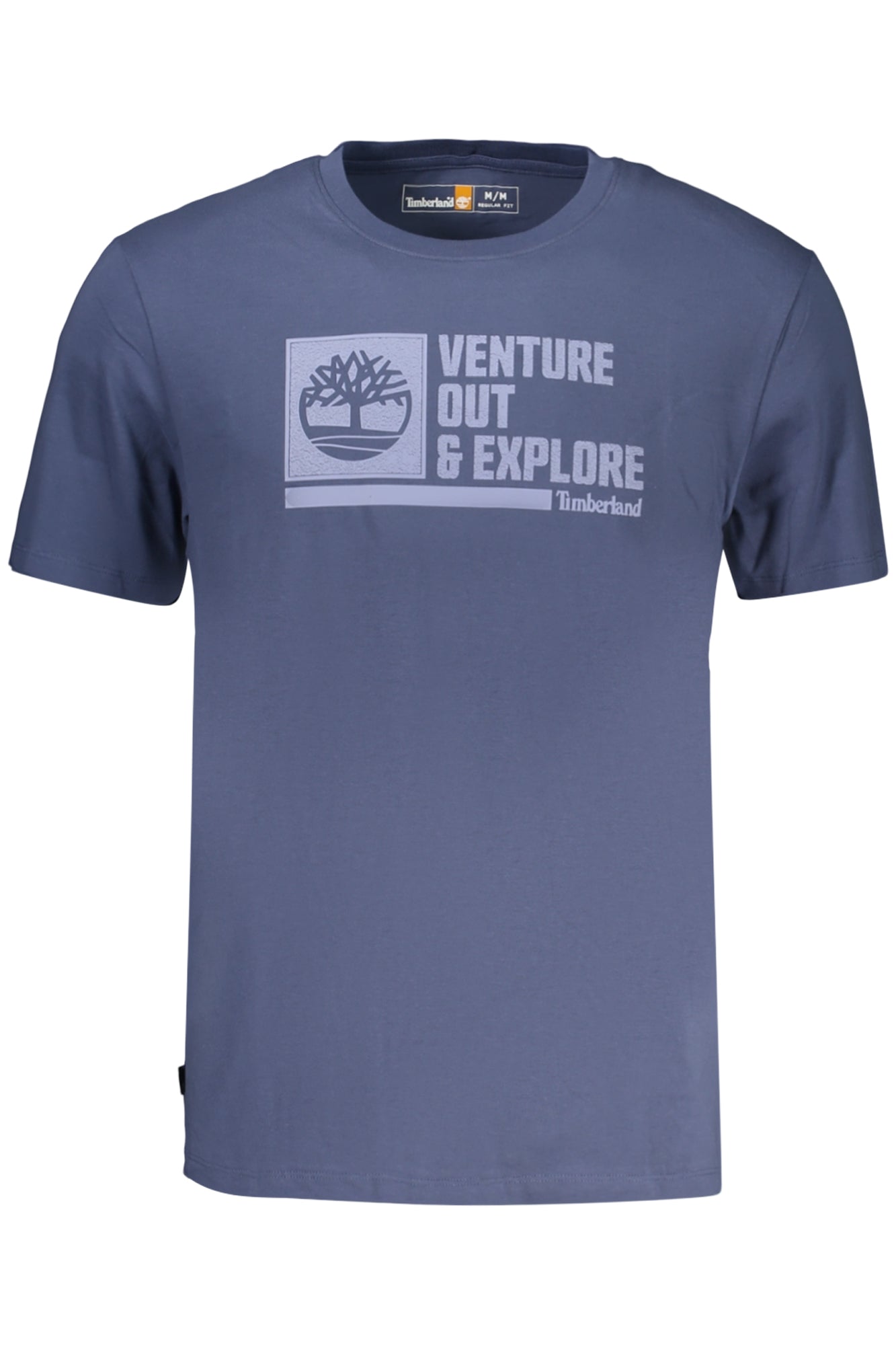 TIMBERLAND MEN'S SHORT-SLEEVE T-SHIRT BLUE